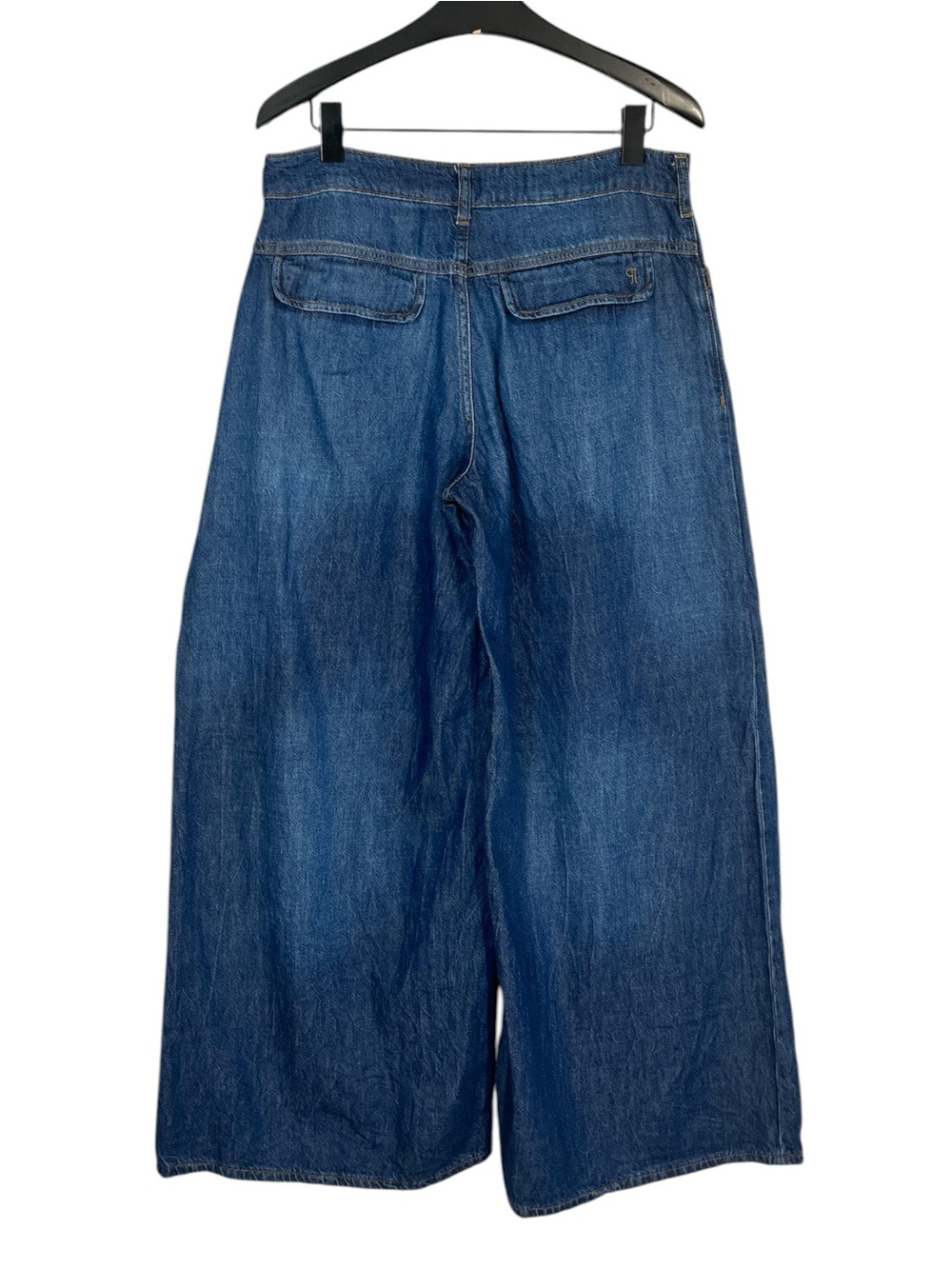 Anthropologie Pilcro Ultra Wide Leg Jeans Size 28 - Picture 5 of 8